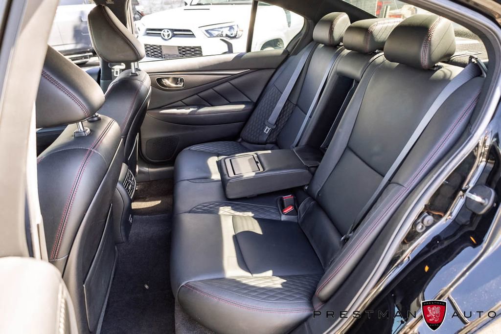 Used 2021 INFINITI Q50 Red Sport 400 w/ Proactive Package image 37