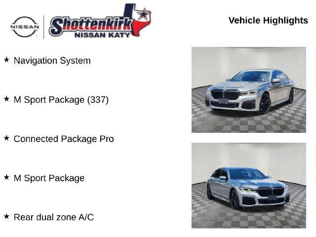 Used 2022 BMW 750i xDrive w/ M Sport Package AWD/4WD image 6