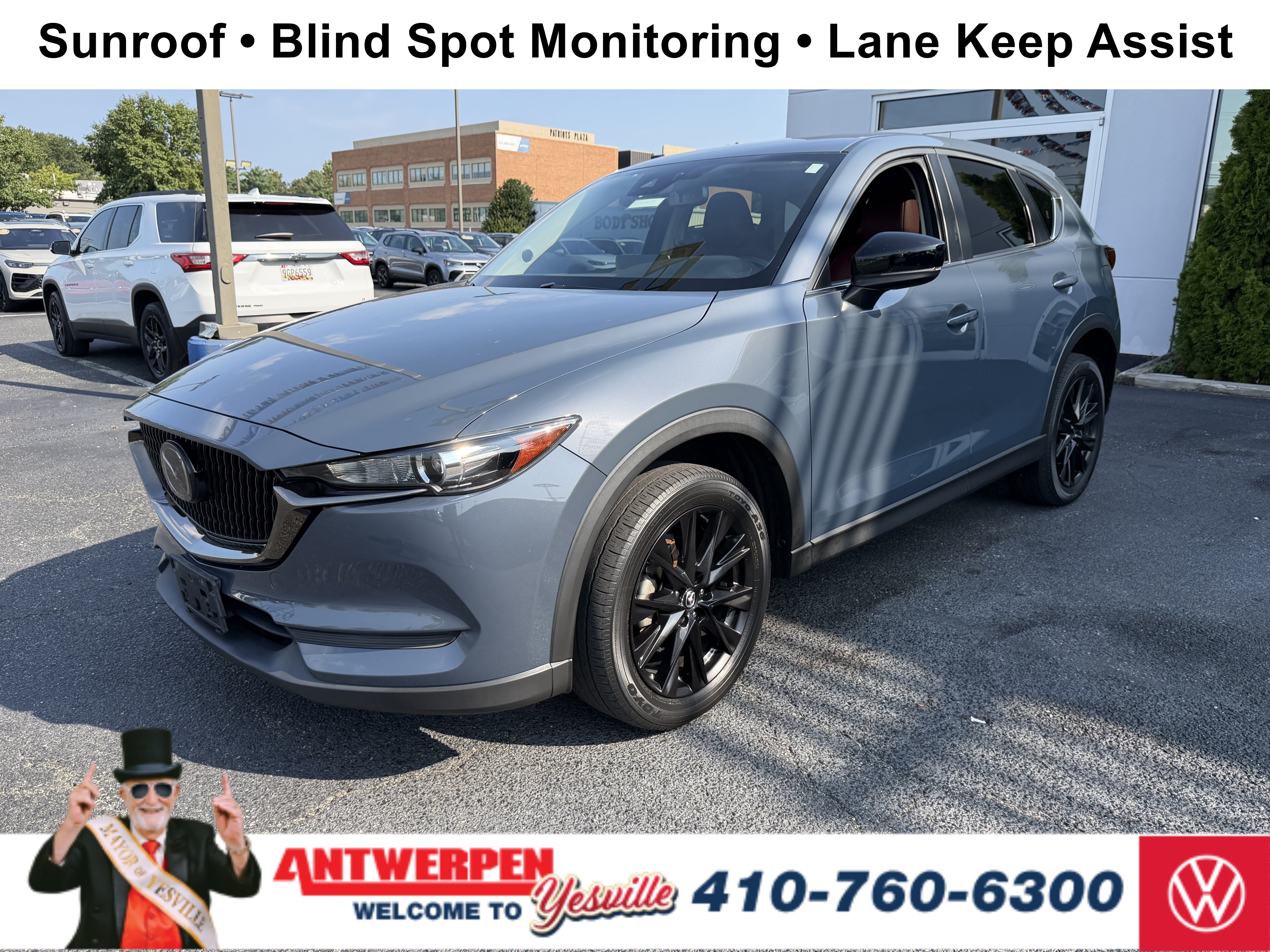 Used 2021 MAZDA CX-5 Carbon Edition FWD image 1