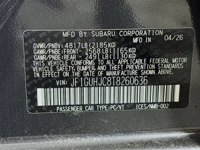 New 2026 Subaru Impreza RS AWD/4WD image 32