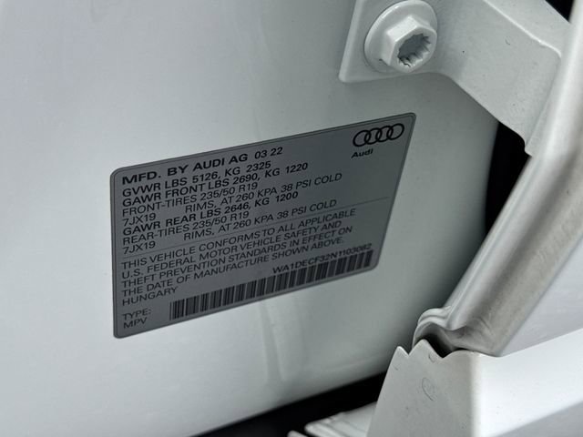 Used 2022 Audi Q3 2.0T Premium w/ Convenience Package AWD/4WD image 29