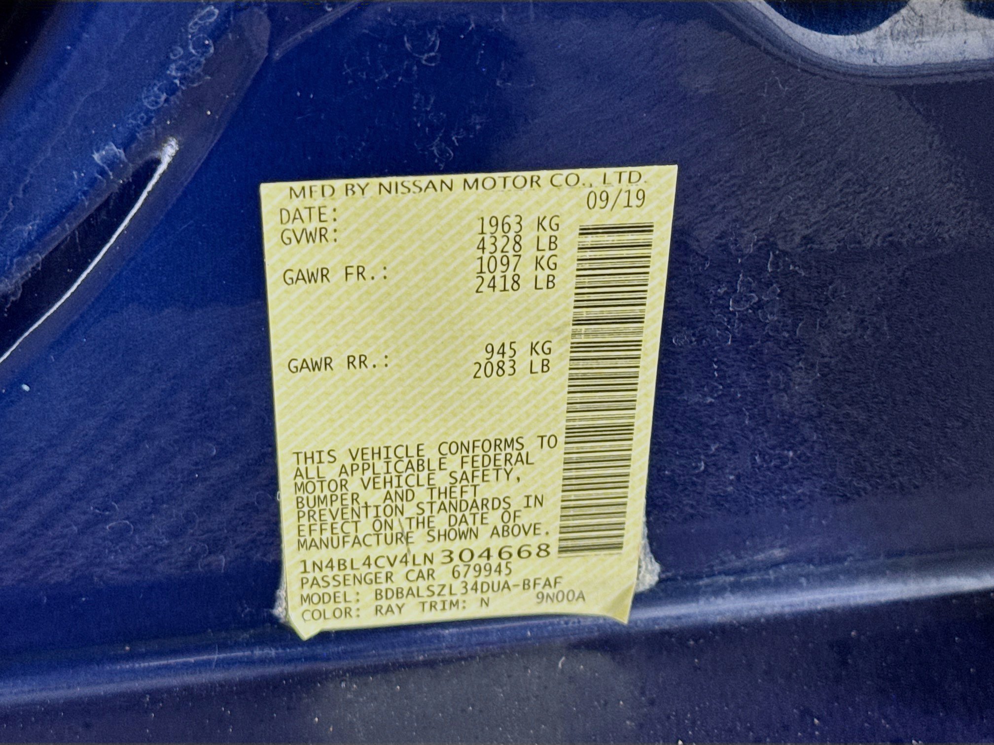 Used 2020 Nissan Altima 2.5 SR FWD image 39