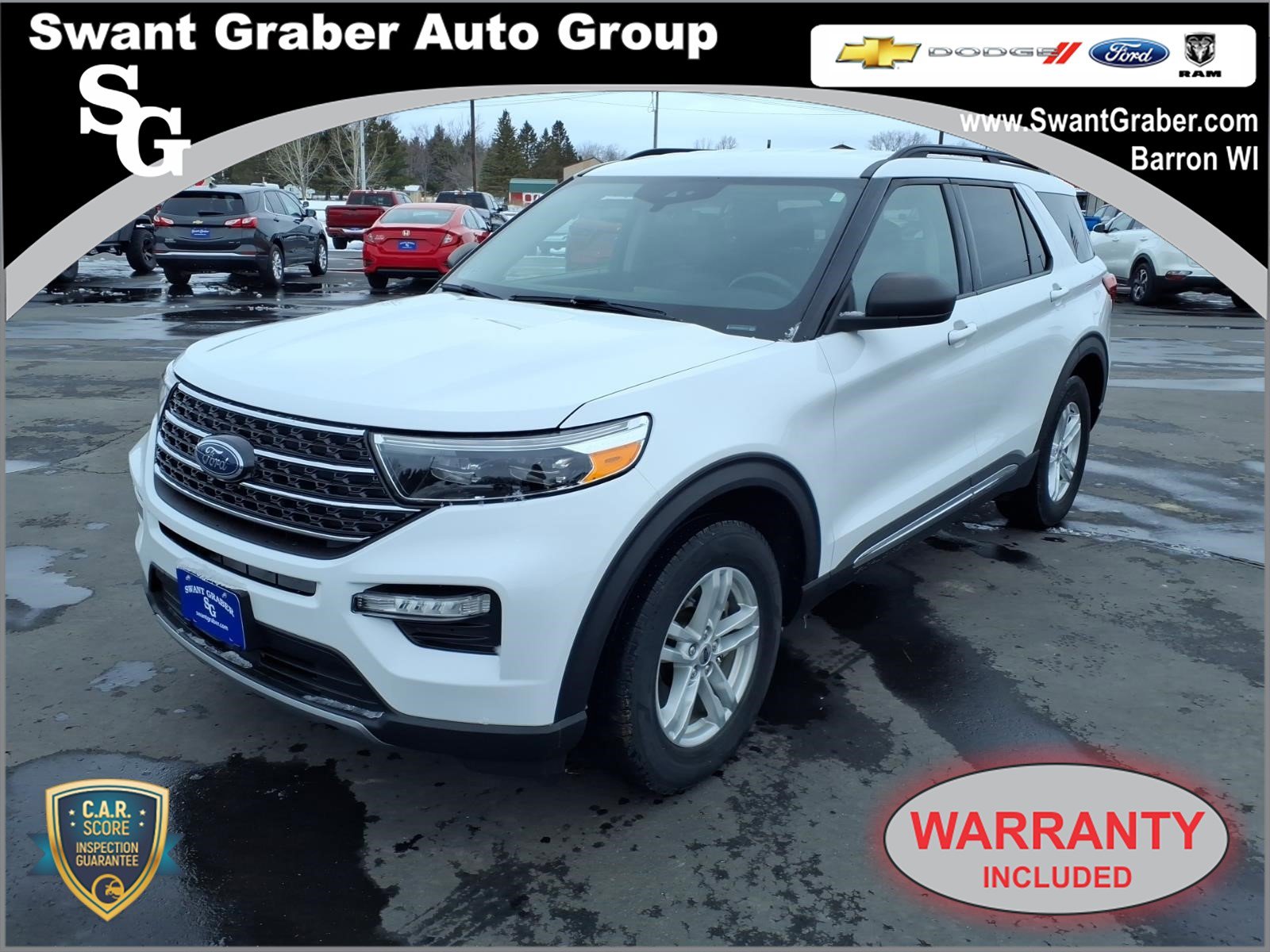 Used 2021 Ford Explorer XLT w/ Equipment Group 202A image 1