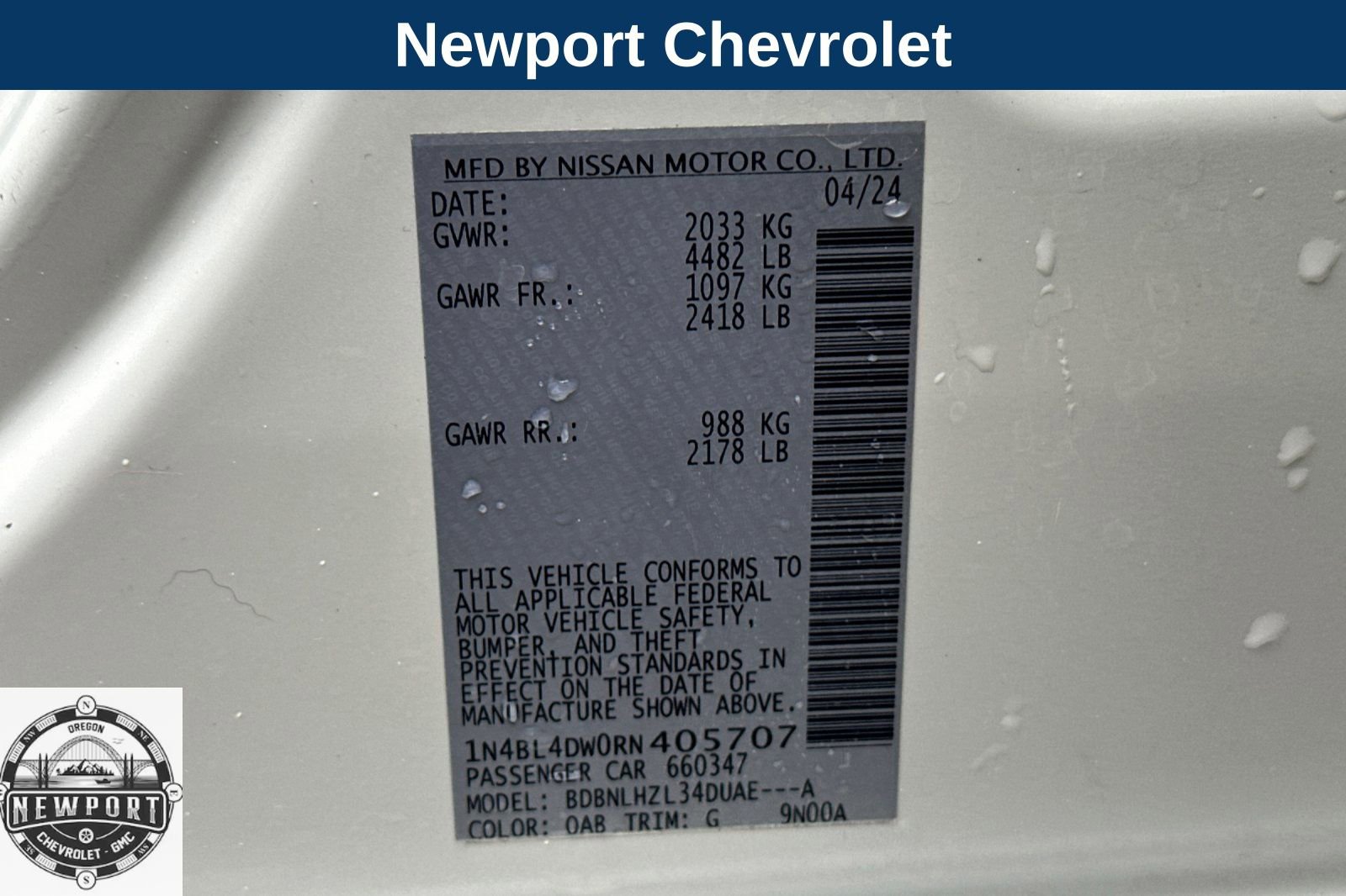 Used 2024 Nissan Altima 2.5 SV w/ SV Premium Package image 30
