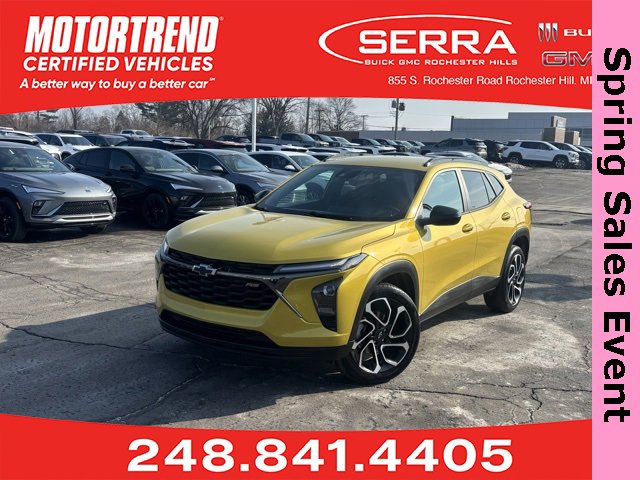 Certified 2024 Chevrolet Trax RS w/ Driver Confidence Package image 1