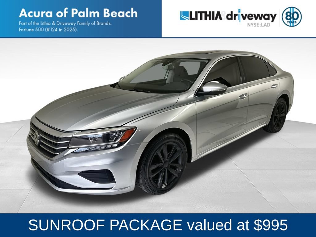 Used 2020 Volkswagen Passat 2.0T SE w/ Sunroof Package FWD 360° Tour
