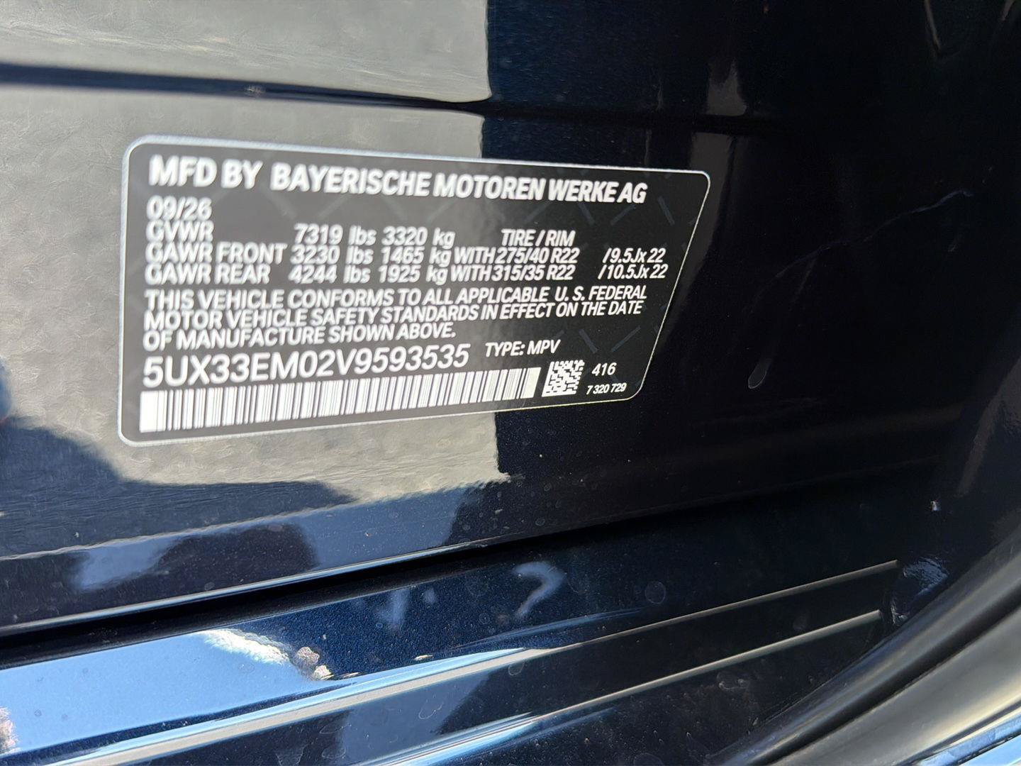 New 2027 BMW X7 M60i AWD/4WD image 39
