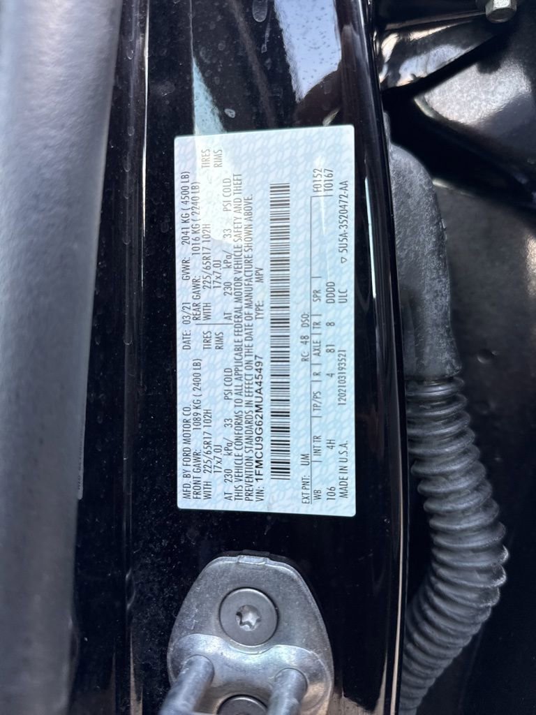 Used 2021 Ford Escape SE w/ Cold Weather Package AWD/4WD image 13