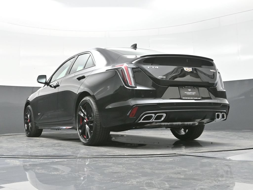 New 2025 Cadillac CT4 V w/ LPO, Red Accent Package AWD/4WD image 12