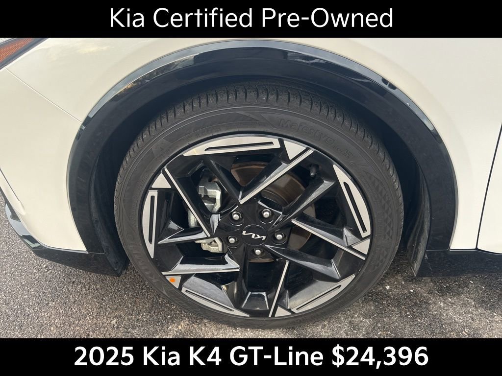 Certified 2025 Kia K4 GT-Line w/ GT-Line Sunroof Package image 10