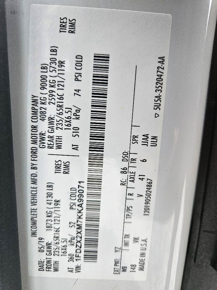 Used 2019 Ford Transit 350 XL RWD image 56
