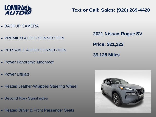Used 2021 Nissan Rogue SV AWD/4WD image 19