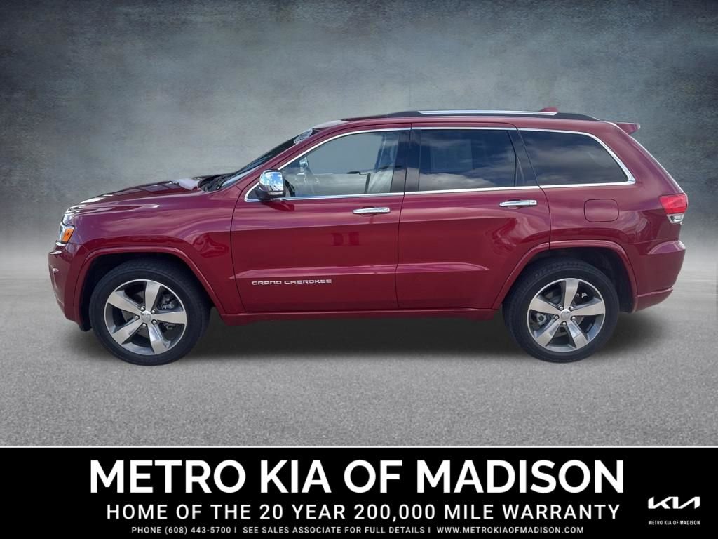 Used 2014 Jeep Grand Cherokee Overland w/ Advanced Technology Group image 3