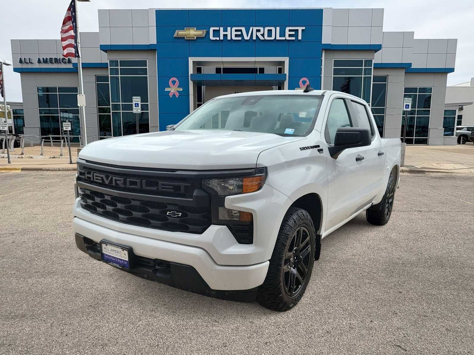 Used 2023 Chevrolet Silverado 1500 Custom w/ LPO, Dark Essentials Package