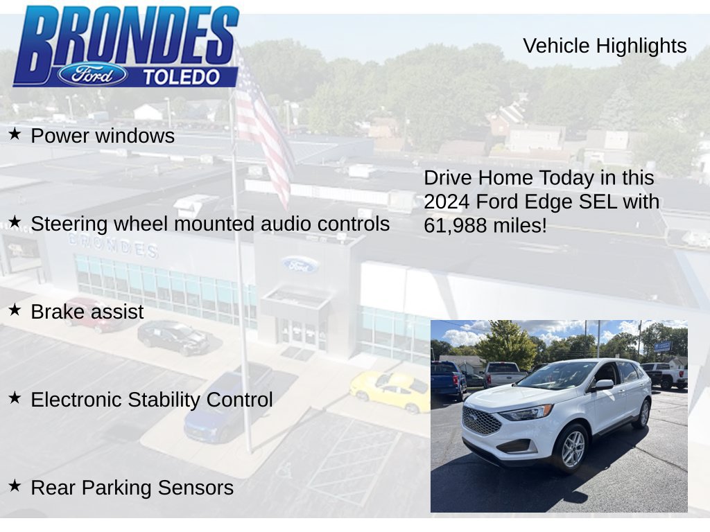 Used 2024 Ford Edge SEL AWD/4WD image 11