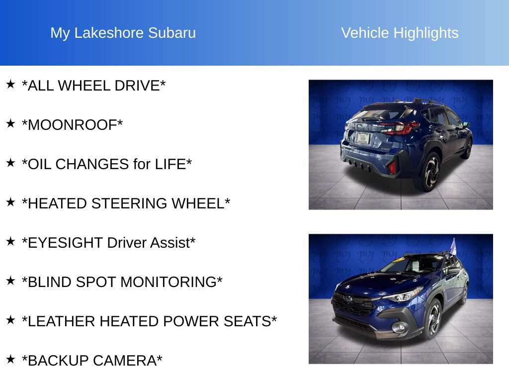 Used 2026 Subaru Crosstrek 2.5i Limited w/ Crosstrek Mirror Package AWD/4WD image 6