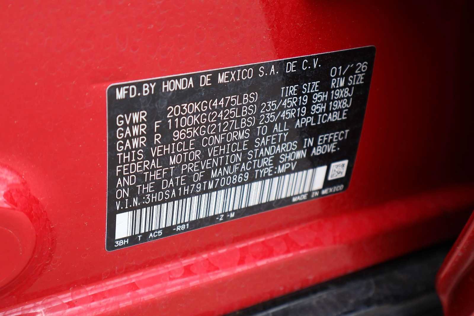 Certified 2026 Acura ADX A-Spec w/ Advance Package FWD image 21