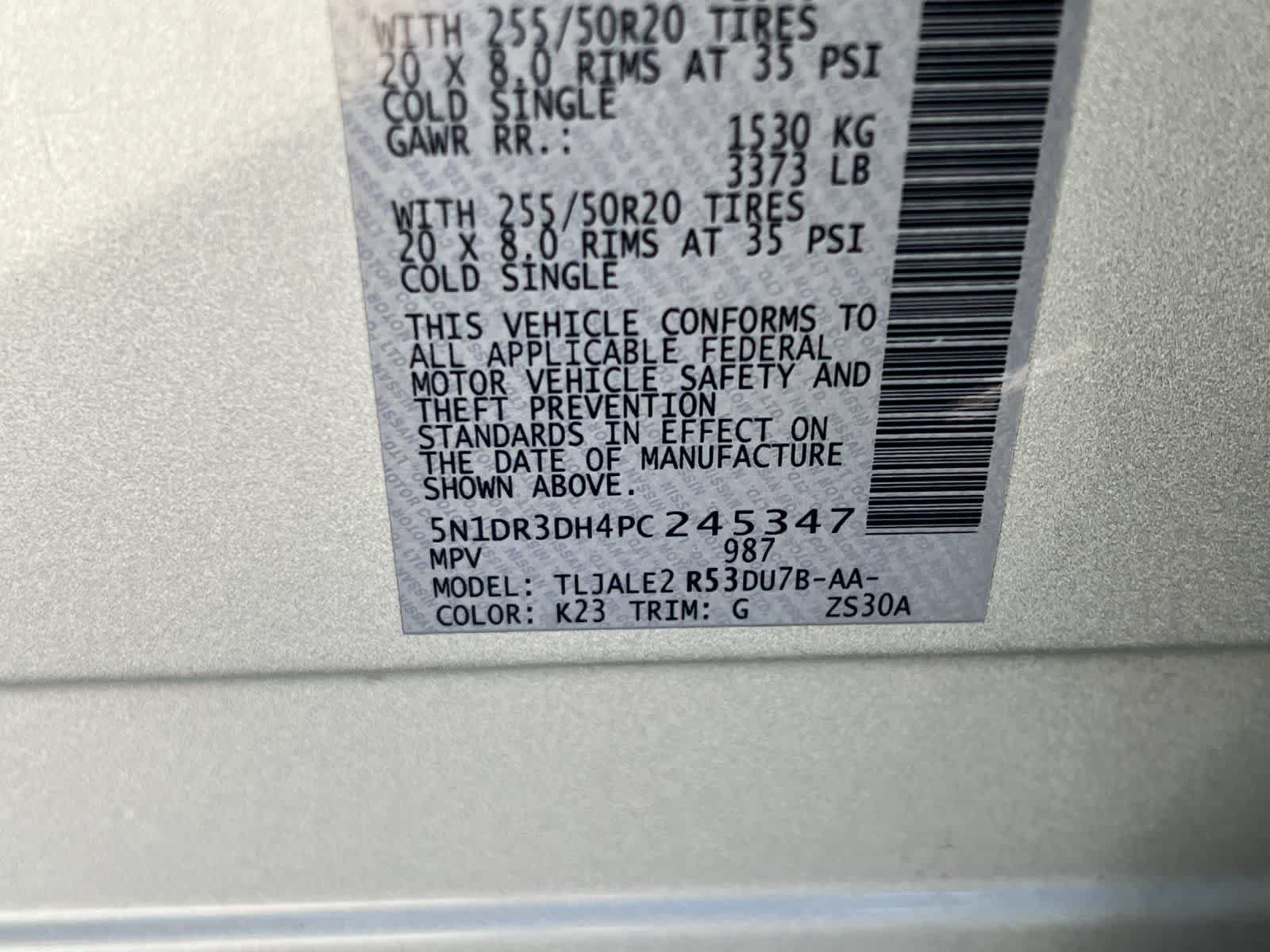 Used 2023 Nissan Pathfinder Platinum FWD image 33
