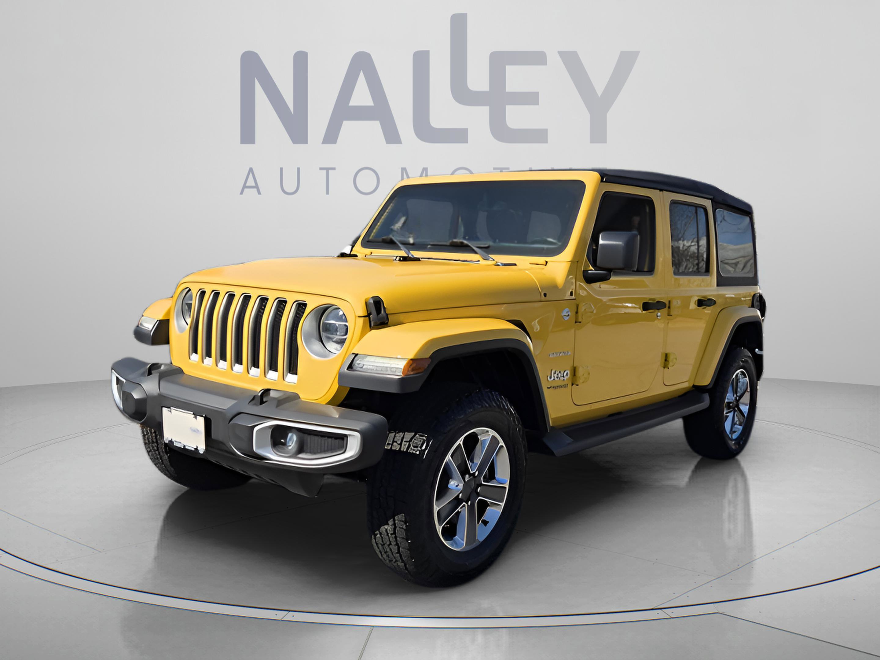 Used 2020 Jeep Wrangler Unlimited Sahara image 1