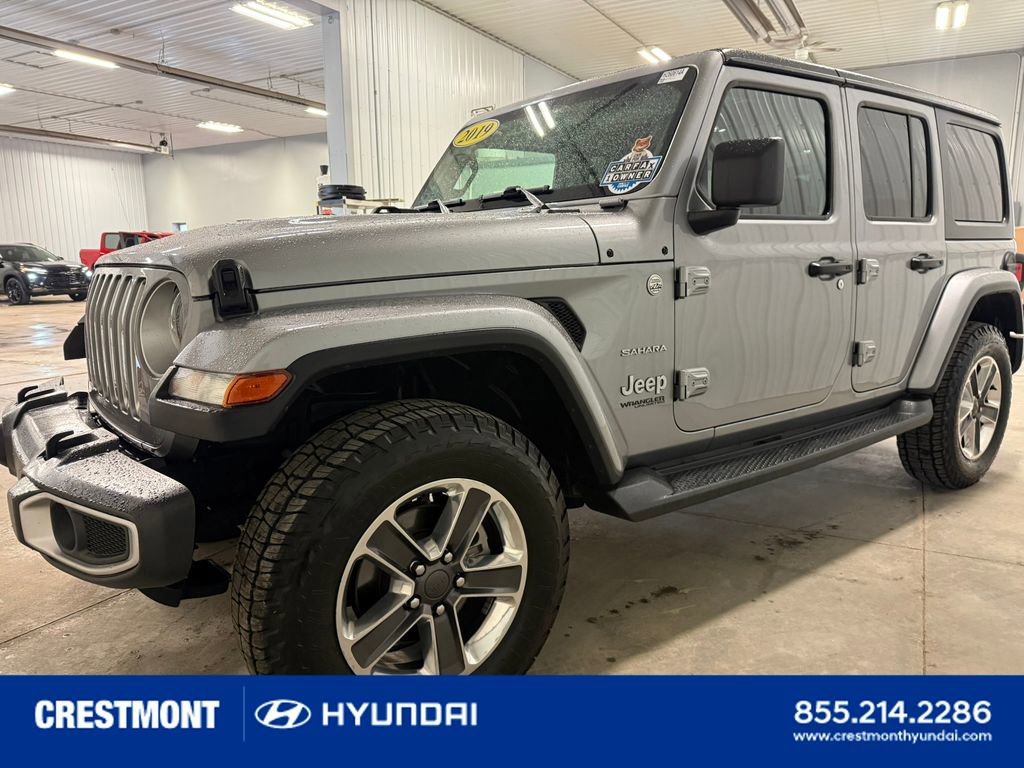 Used 2019 Jeep Wrangler Unlimited Sahara w/ Cold Weather Group AWD/4WD image 7
