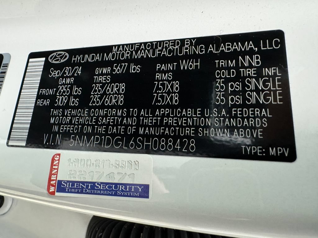 Used 2025 Hyundai Santa Fe SE w/ Tow & Go Package AWD/4WD image 31