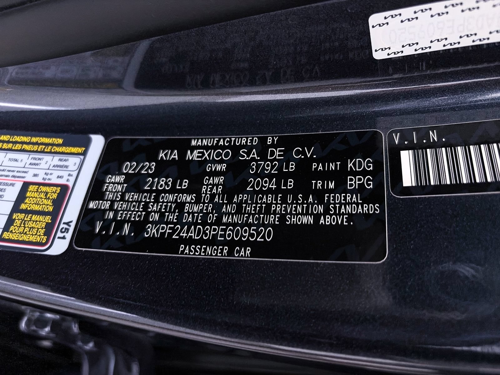 Used 2023 Kia Forte LXS w/ LXS Technology Package FWD image 35