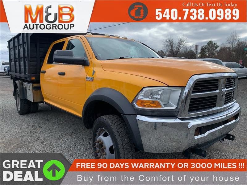 Used 2011 RAM 5500 4x4 Crew Cab w/ HD Snow Plow Prep Group