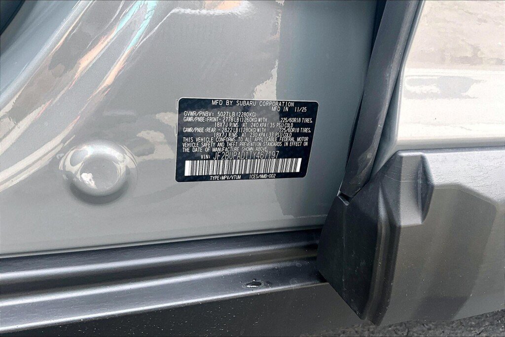 Certified 2026 Subaru Outback Premium AWD/4WD image 19