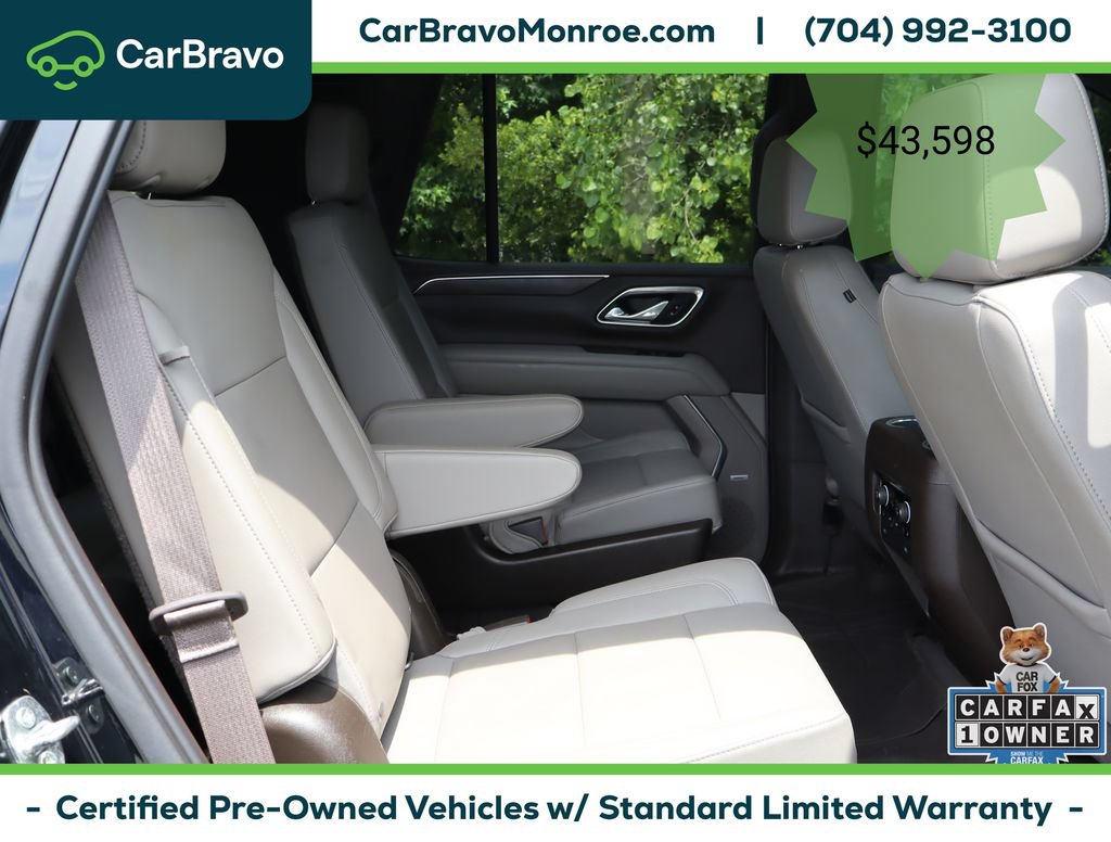 Certified 2021 Chevrolet Tahoe Z71 w/ Z71 Signature Package AWD/4WD image 46