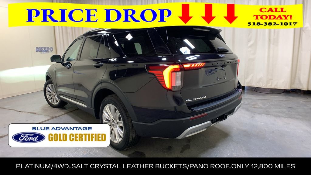 Certified 2025 Ford Explorer Platinum w/ LUX Leather Package AWD/4WD image 5