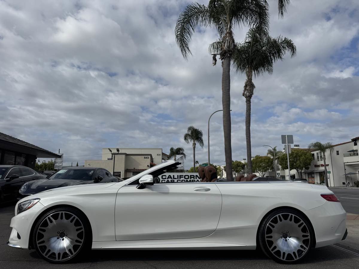 Used 2017 Mercedes-Benz S 550 Cabriolet w/ Sport Package image 4