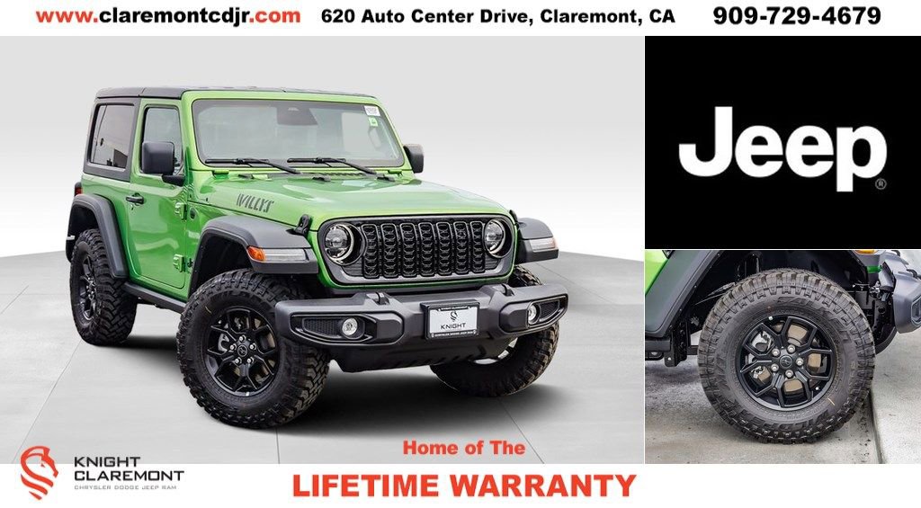 New 2025 Jeep Wrangler Willys