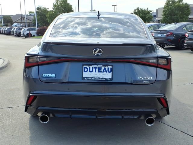 Used 2024 Lexus IS 350 F Sport w/ Blackout Package AWD/4WD image 6