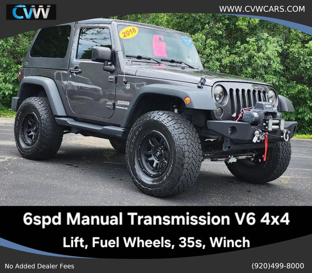 Used 2018 Jeep Wrangler Sport