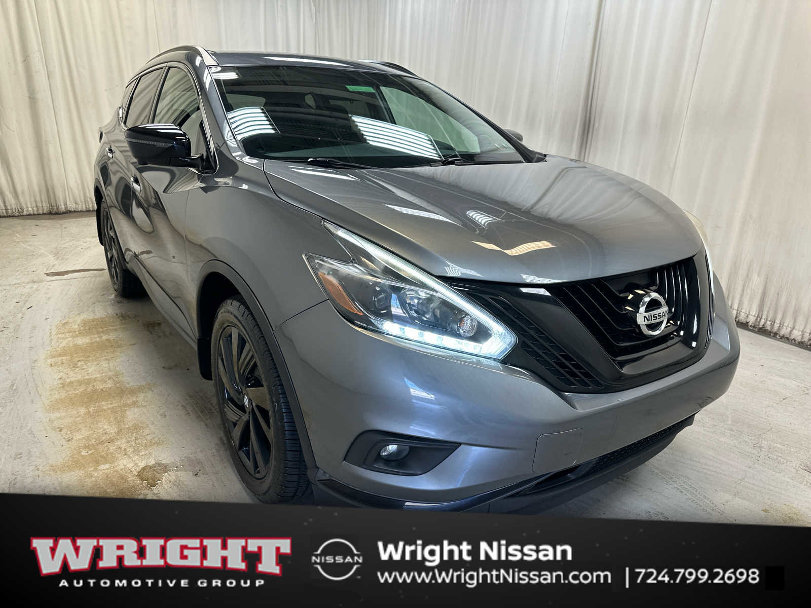 Certified 2018 Nissan Murano SL w/ Midnight Edition Package AWD/4WD image 1