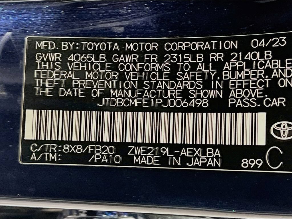 Certified 2023 Toyota Corolla LE FWD image 28