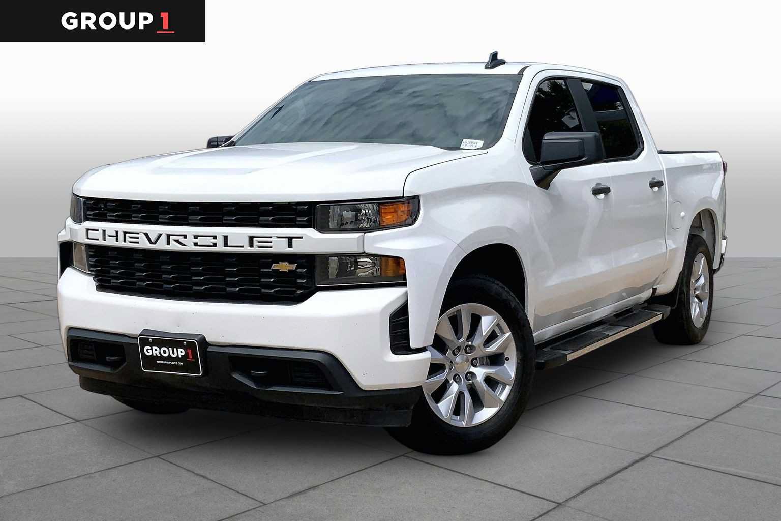 Used 2020 Chevrolet Silverado 1500 Custom w/ Infotainment Package RWD image 1