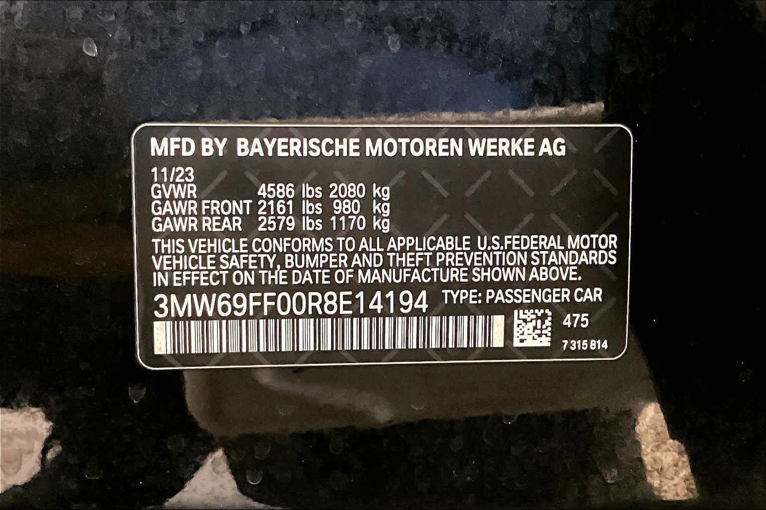 Used 2024 BMW 330i Sedan w/ Convenience Package RWD image 29