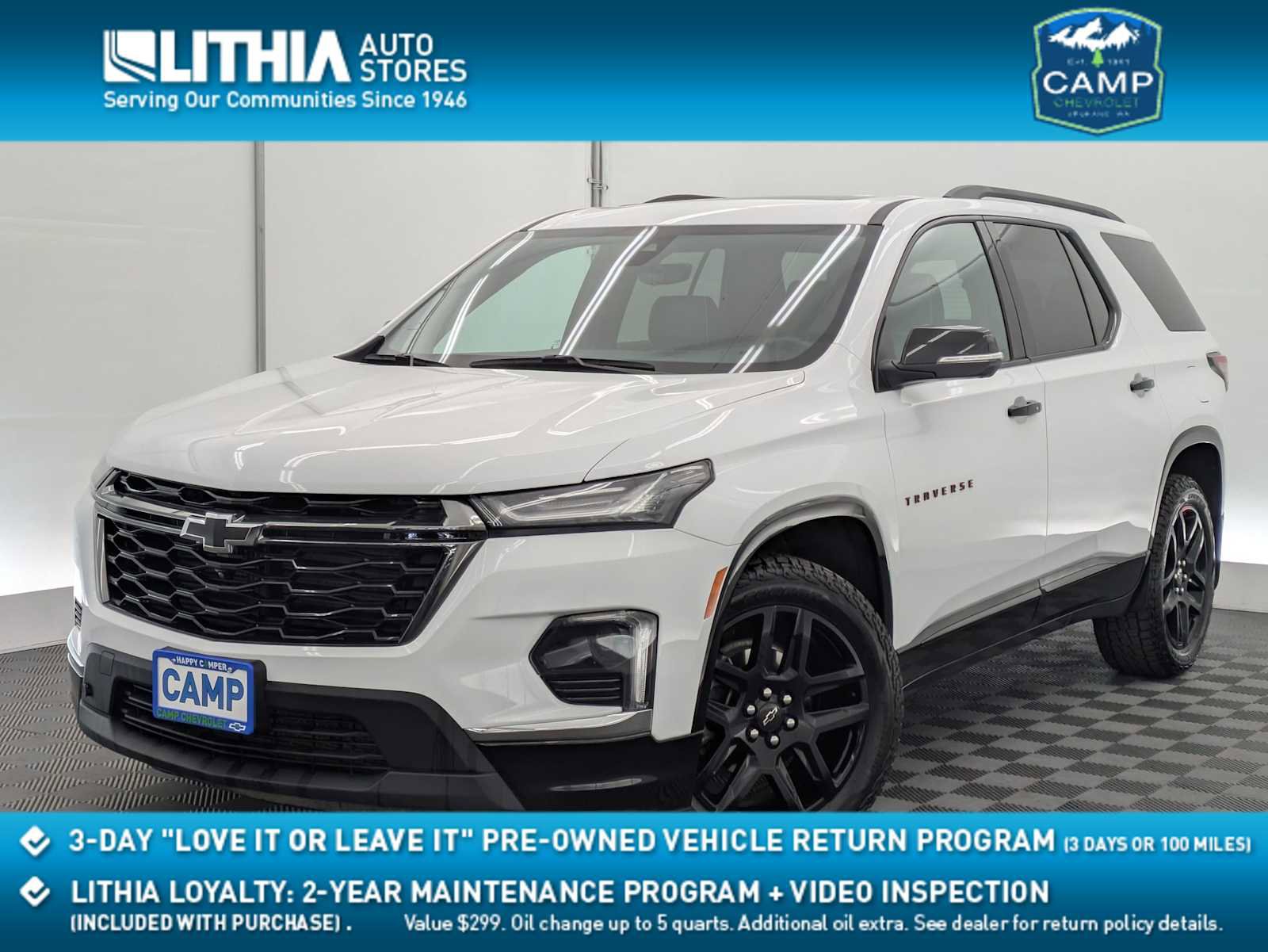 Used 2024 Chevrolet Traverse Premier w/ Redline Edition AWD/4WD image 1