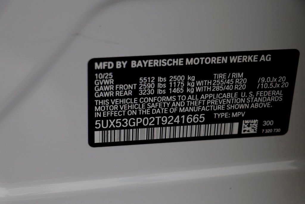 New 2026 BMW X3 xDrive30 w/ Convenience Package image 23