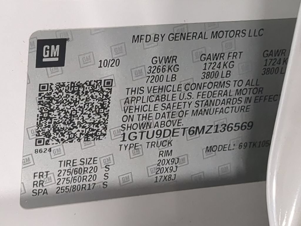 Used 2021 GMC Sierra 1500 SLT w/ SLT Premium Plus Package AWD/4WD image 42