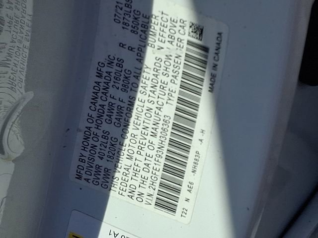 Certified 2022 Honda Civic Touring image 27