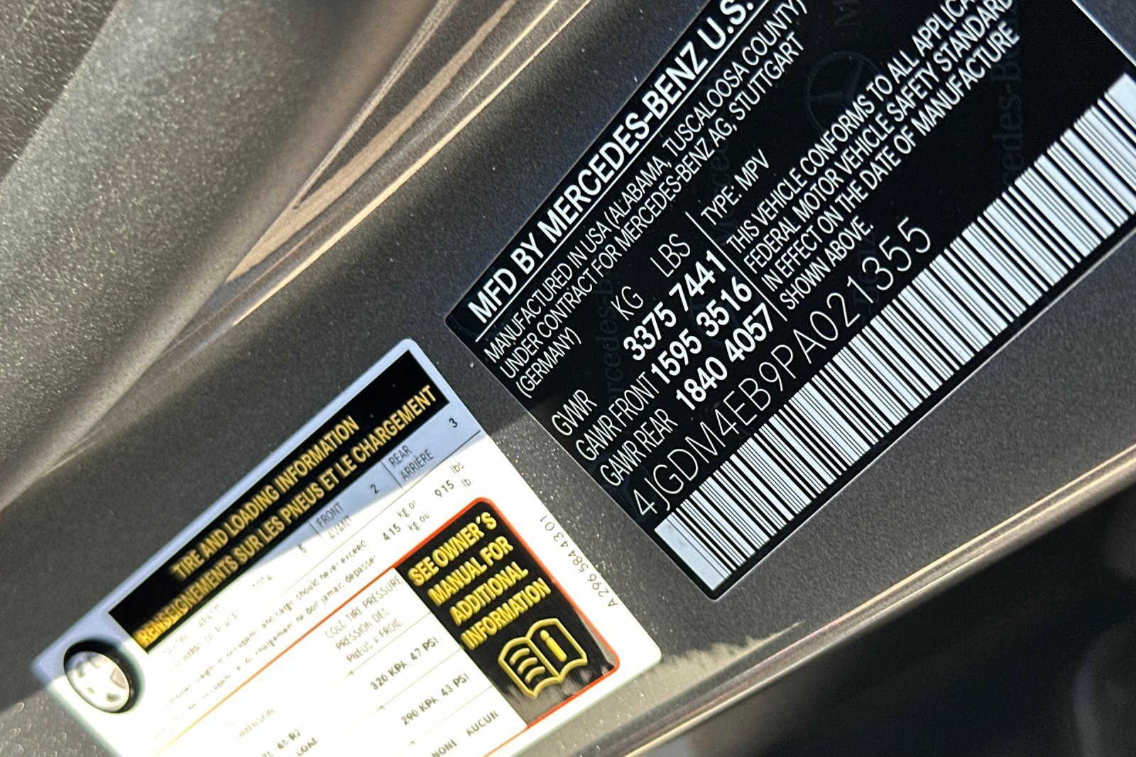 Certified 2023 Mercedes-Benz EQS 580 4MATIC SUV image 28