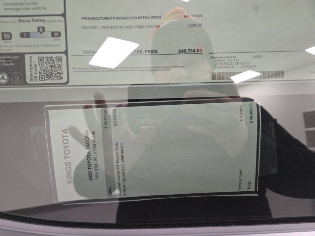 New 2025 Toyota Tacoma TRD Sport image 8