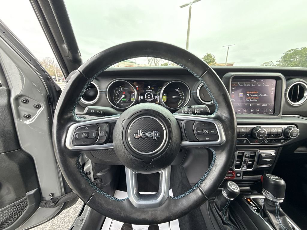 Used 2022 Jeep Wrangler Unlimited Rubicon 4xe w/ Steel Bumper Group image 13