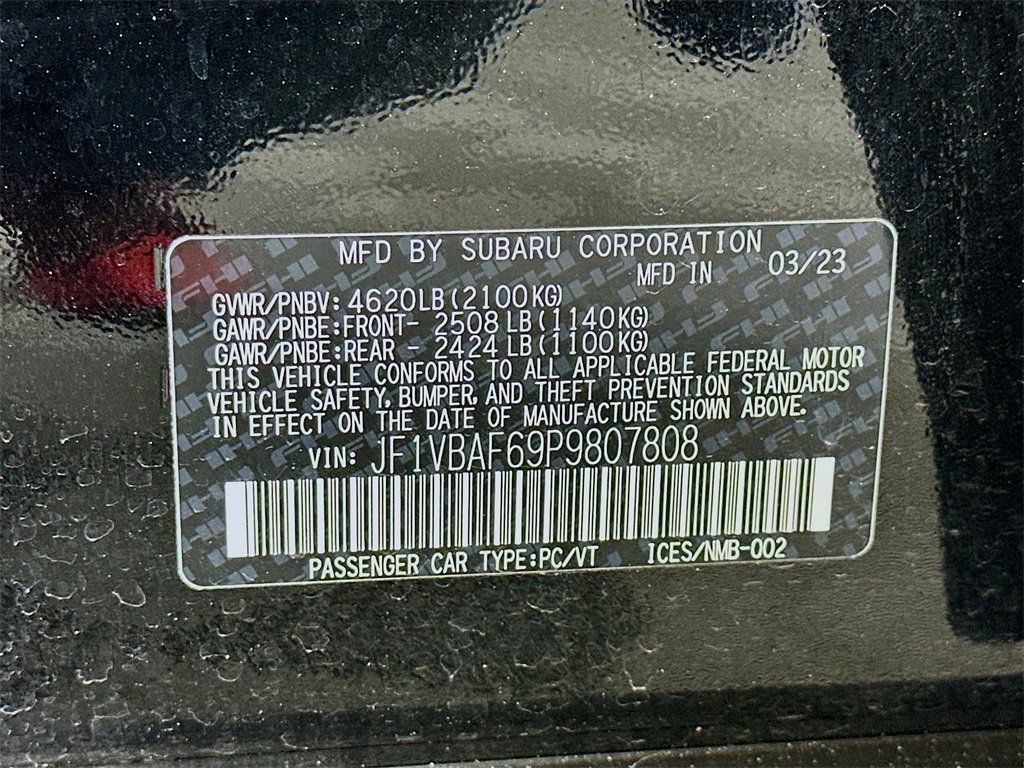 Used 2023 Subaru WRX Premium image 37