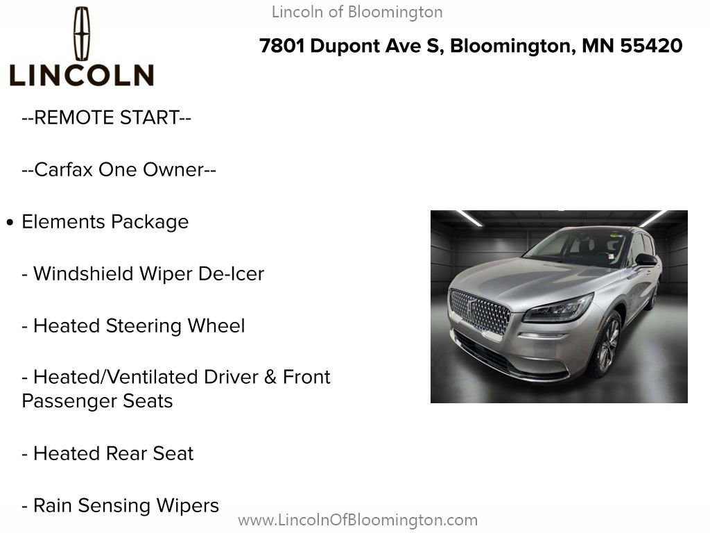 Used 2022 Lincoln Corsair Reserve w/ Elements Package AWD/4WD image 5