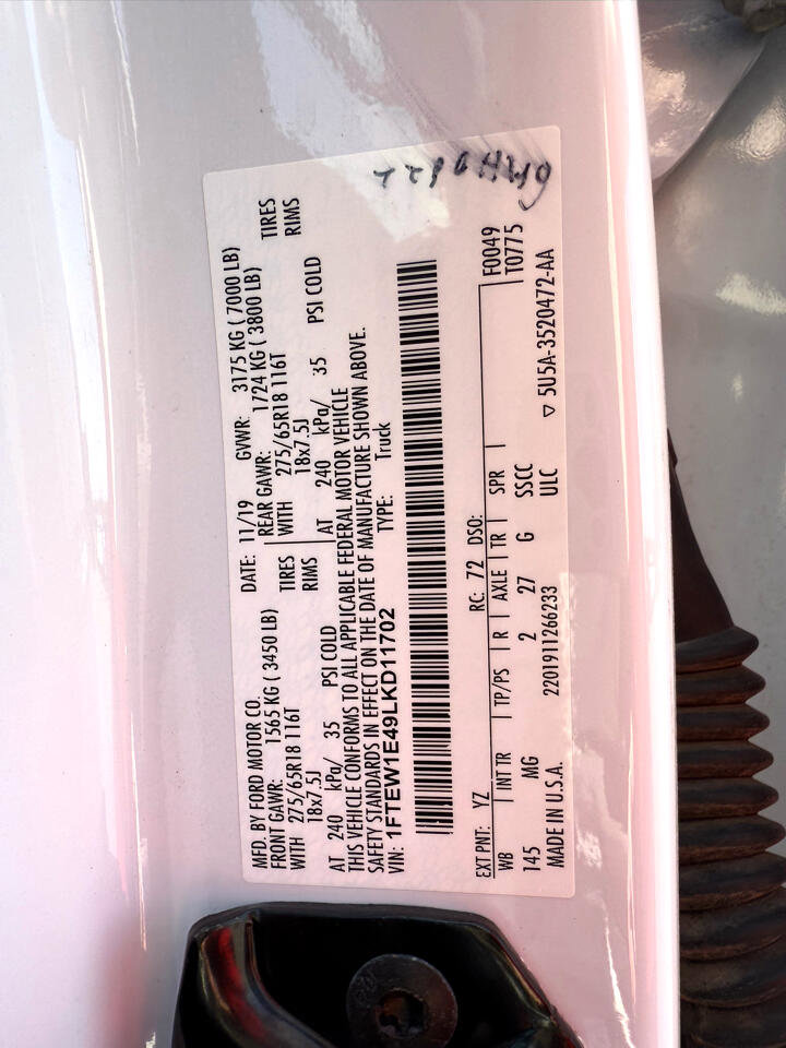 Used 2020 Ford F150 XLT w/ Equipment Group 302A Luxury image 45