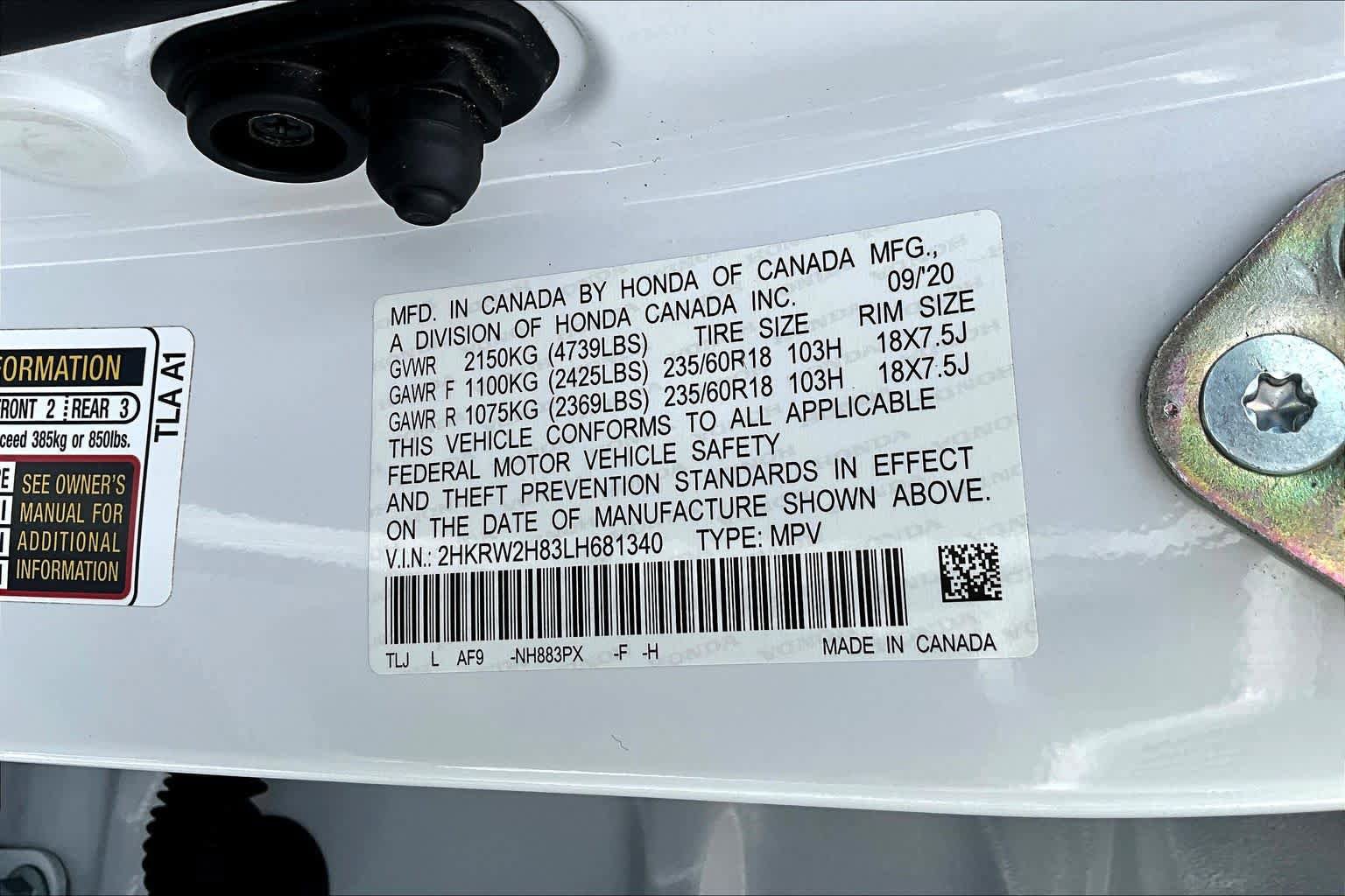 Used 2020 Honda CR-V EX-L image 36