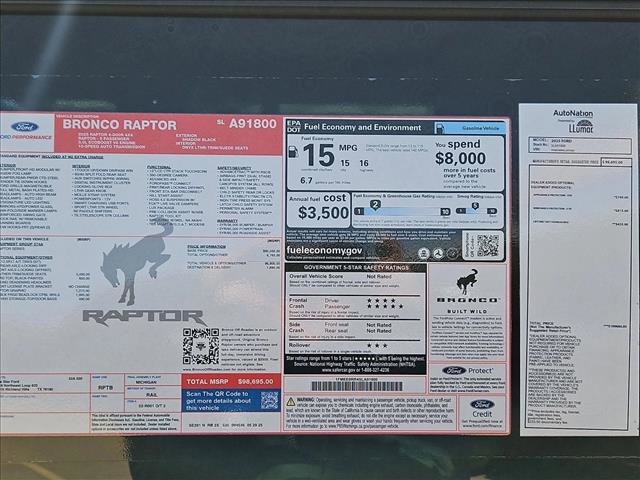 New 2025 Ford Bronco Raptor image 18